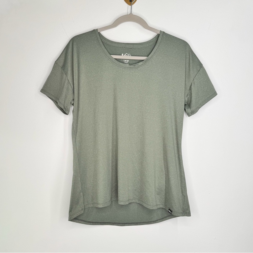 REI Green Short Sleeve T-Shirt Women’s Size Large